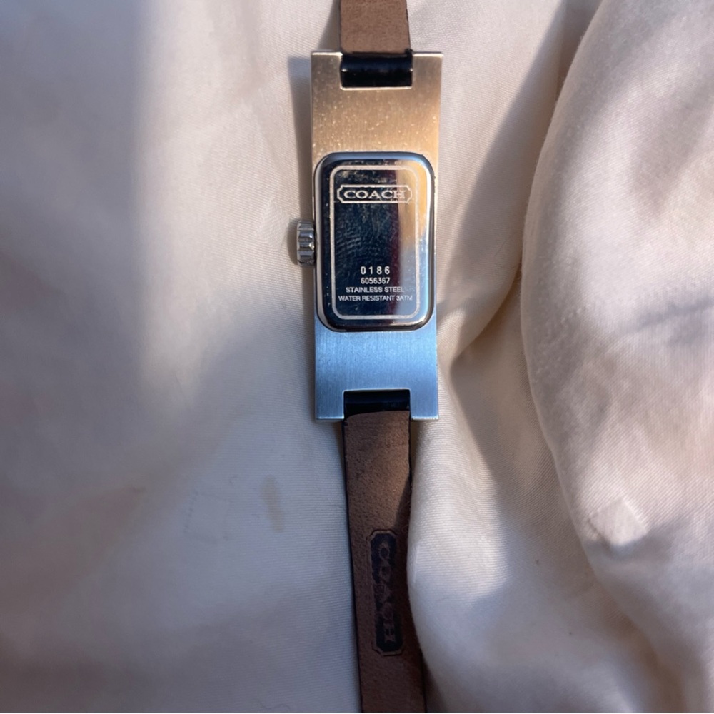 COACH Studio Square SS Watch